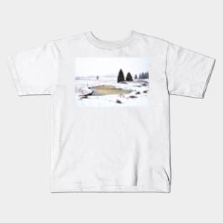 A Winter Scene Kids T-Shirt